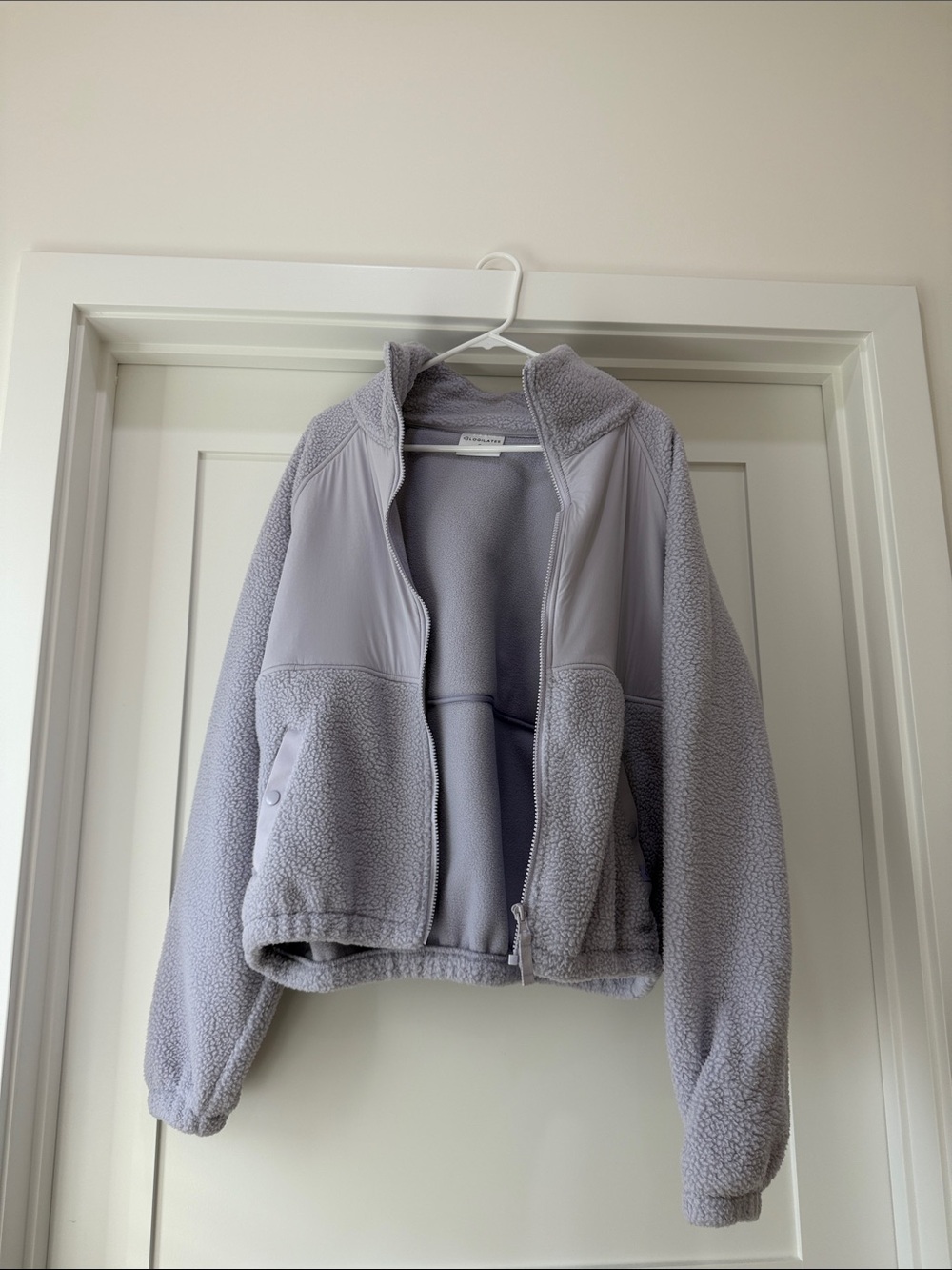 Blogilates Lavendar Fleece Jacket - Oversized